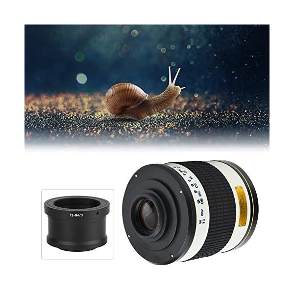 500mm f / 6.3 Manuelles Teleobjektiv für Fuji FX für Canon EOS M für Sony NEX für Olympus M4 / 3 Mirrorless Camera(für… – Bild 3