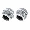 SM58 RK143G Replacement Grille for Shure SLXD24/SM58 Wireless Microphone Handheld Transmitter 2-Pack, with Windscreen, Silver Color, 2 Pack #1