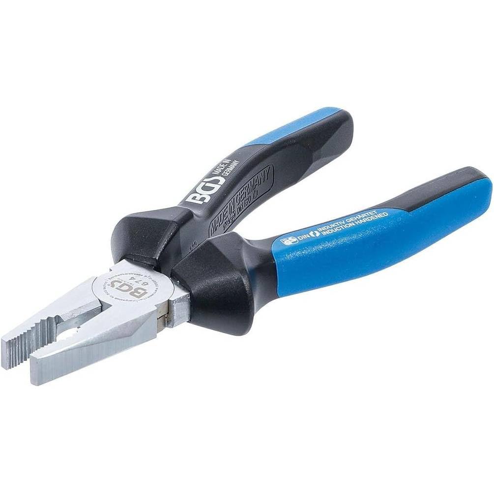 Alicates universales de 180 mm – Faceta y filo – Versátil y preciso, Acero, Pro – D-Work