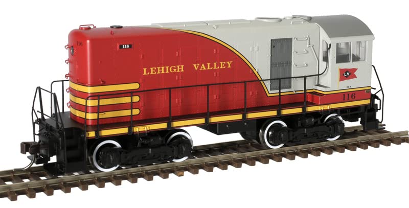AtlasAtlas HO Scale Alco HH600/660 (LokSound/DCC) Lehigh Valley/LV (Cornell Red) #116