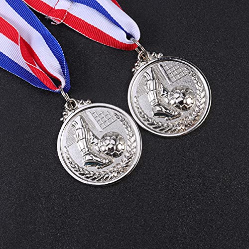 VANZACK 30 Peças Medalha Soccor De Metal Medalhas De Prêmio Artificial Medalhas De Competição Jogo D