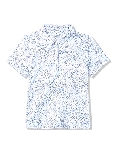 PUMA Girls' Microdot Ss Polo