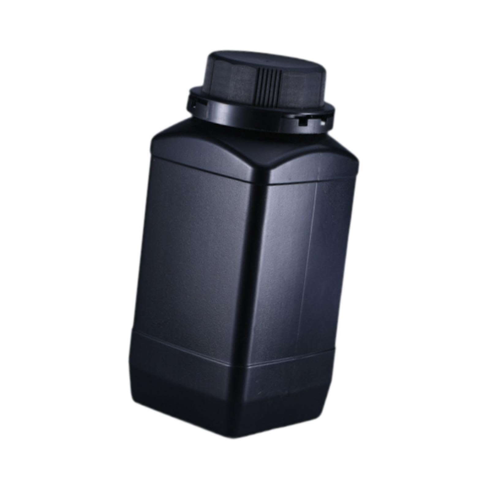 Eqwqsixd Black Wide Mouth Square Bottle 1L Chemical Dispenser Bottle For Laboratories Reagent With Cap