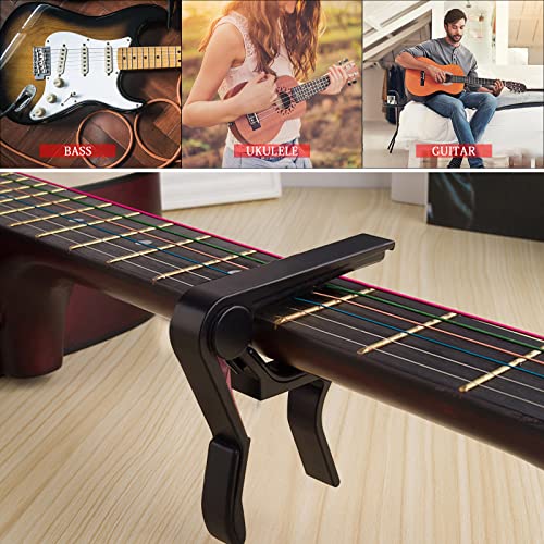 Capodastre Guitare ,Capodastre pour Guitare Acoustique et Electrique ,Capo de guitare,Capodastre Accordeur à Clipser - Les Beatles, Paul McCartney, John Lennon, RIngo Starr, George Harrison Capodastre Guitare ,Capodastre pour Guitare Acoustique et Electrique ,Capo de guitare,Capodastre Accordeur à Clipser – Image 8