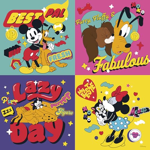 Ceaco 2242-37 Disney - Mickey And Friends - Fur-Ever Friends - 200 Piece Jigsaw Puzzle cover