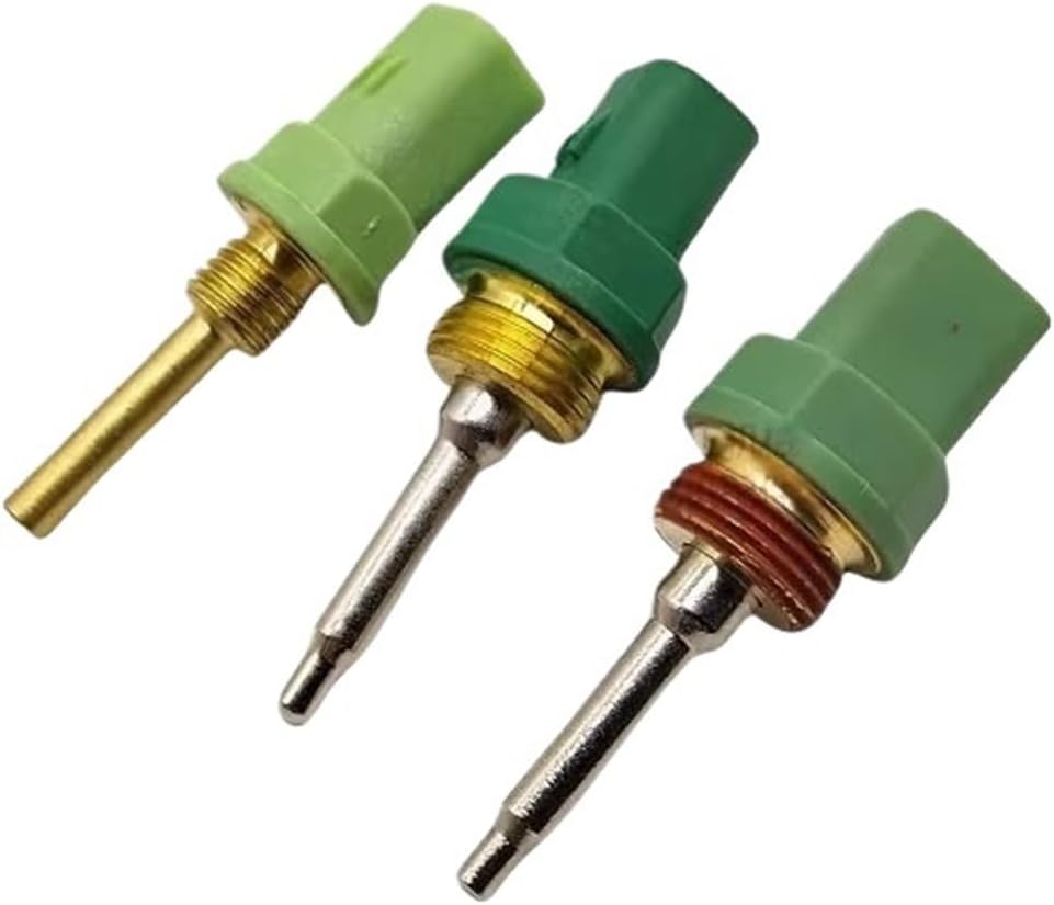 1pcws Excavator Water Temperature Sensor for 324 325 329 330D/336D C Engine Alarm C7/C9 - Temperature Monitoring System(Black)