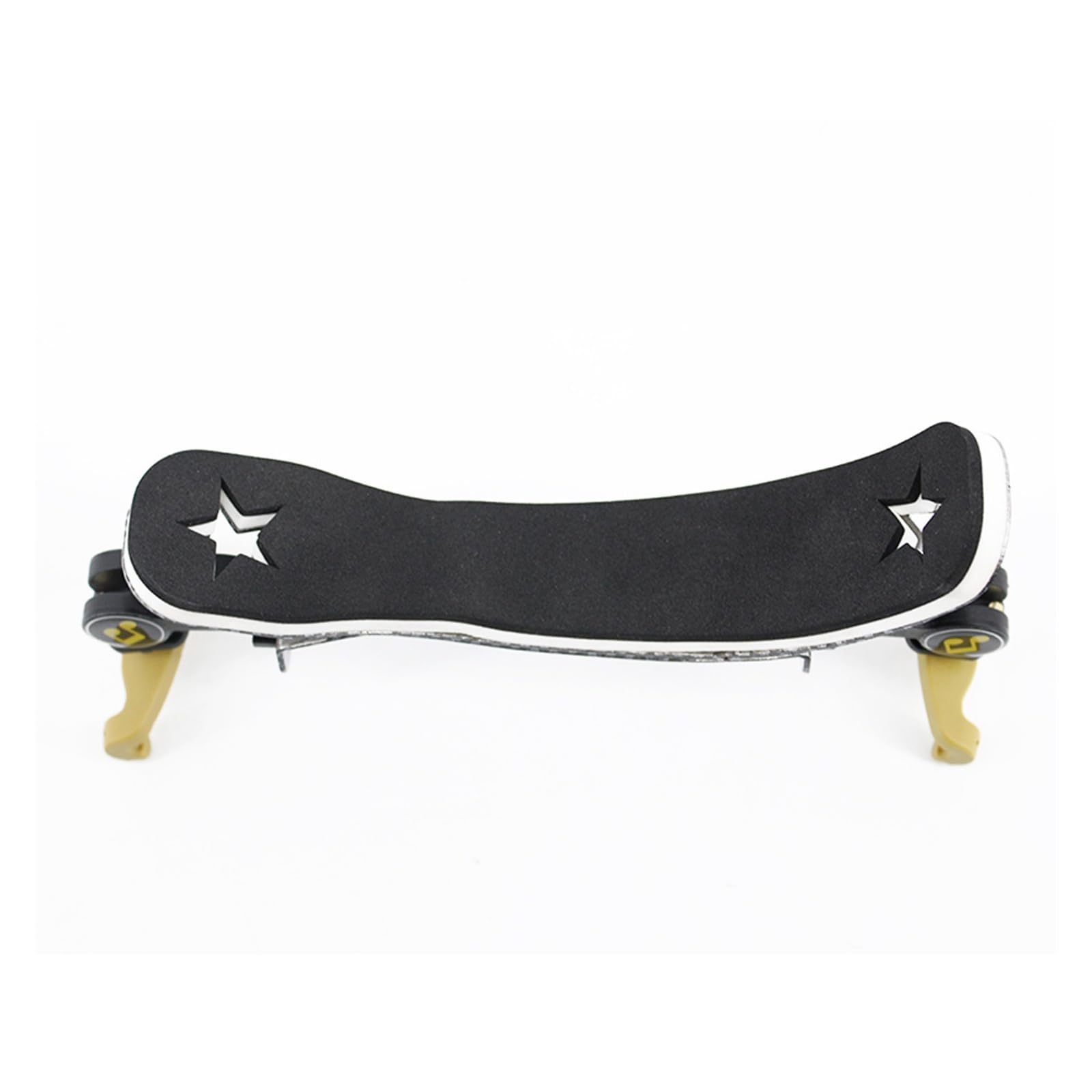 Repose-épaule for violon, motif d'étoile creuse, coussin pliable réglable(4 4-Star)
