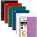 Five Star Spiral Notebooks, 5 Subject, College Ruled Paper, 200 Sheets, 11inches x 8-1/2 inches, Assorted Colors, 6 Pack (73793)