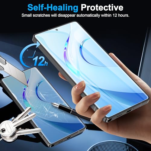 LYWHL 3 Pack for Samsung Galaxy S26 Ultra Screen Protector [Like Original Fingerprint Unlock], Real Invisible Self-Healing Protective Film [Not Glass], HD Clear, Case Friendly, Scratch-Resistant by LYWHL - Used condition - Image 4