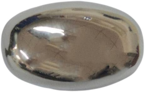 Urbanest Sutton Oval Cabinet Hardware Knob 1 3/16“-by-3/4”-inch, 25 Pack (Polished Nickel)