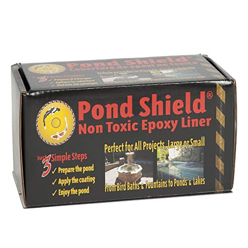 Pond Armor SKU-SKYBLUE-QT-R Non-Toxic Pond Shield Epoxy Paint, 1.5-Quart, Sky Blue