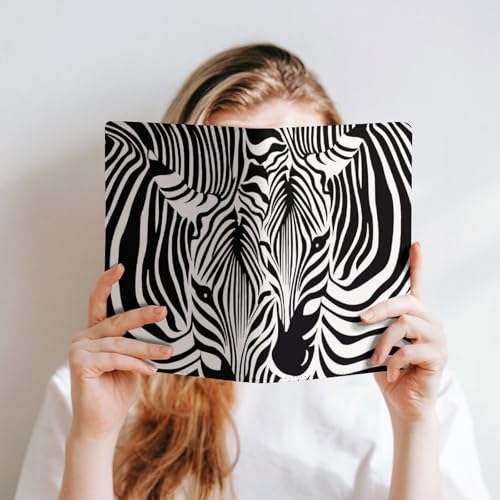 Couverture A5 zèbre 32K pour protéger vos carnets de l'usure - 7