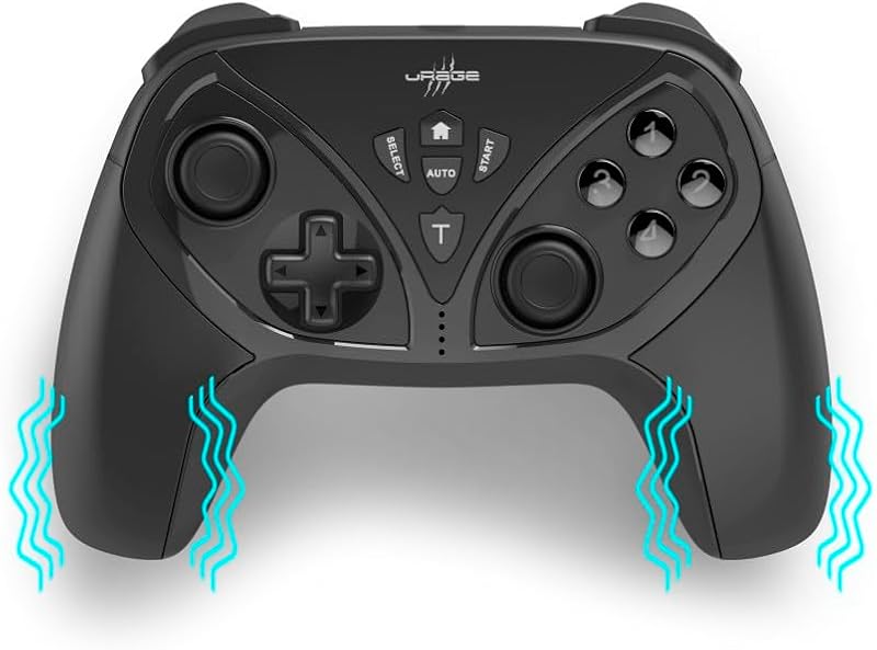 uRage Vendetta 300 Unleashed Wireless Gamepad Ergonomikus Kontroller Vibráció PC