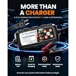 ANCEL BT521 12V Lead-Acid Battery Tester & Charger, 5A Smart Maintainer - Image 3