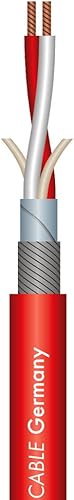 Sommer Cable Mikrofonkabel Stage Highflex rot  50m 