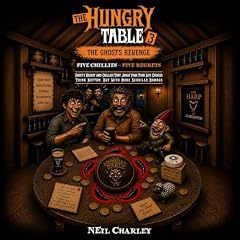 Diseño de la portada del título The Hungry Table
