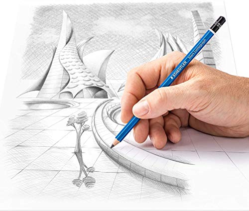 Lápices Staedtler Mars Lumograph 6B Caja 12 miniatura 4