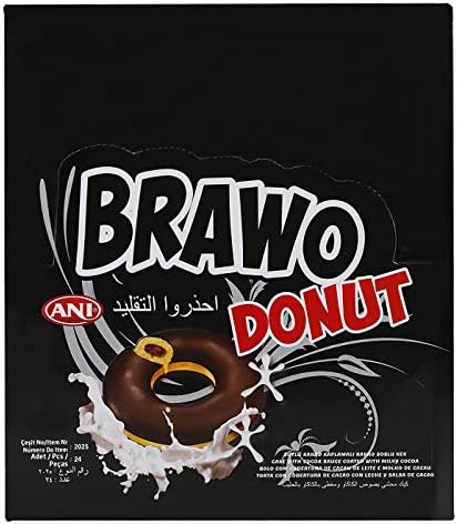 Ani Brawo Donut Cake, 50 gm (Pack of 24)