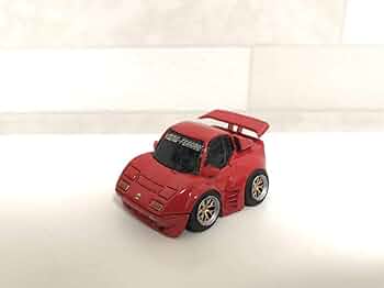 カスタム チョロQ・フェラーリ512BBi・赤・ロッソコルサレッド・カッコイイ！ カスタム チョロQ・フェラーリ512BBi・赤・ロッソコルサレッド