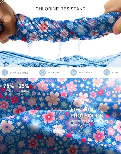 Image of G Gradual Women's 16 inch Swim Skirt with Pockets High Waisted Tummy Control Modest Swimsuit Bathing Suit Bottoms for Women