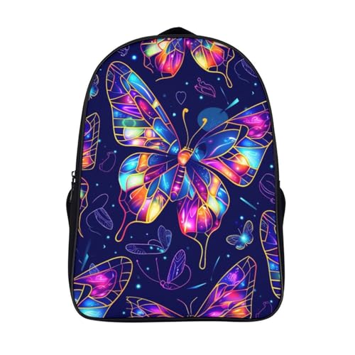Sac à dos enfants papillon anti mal de dos avec compartiment repas 3D intégré