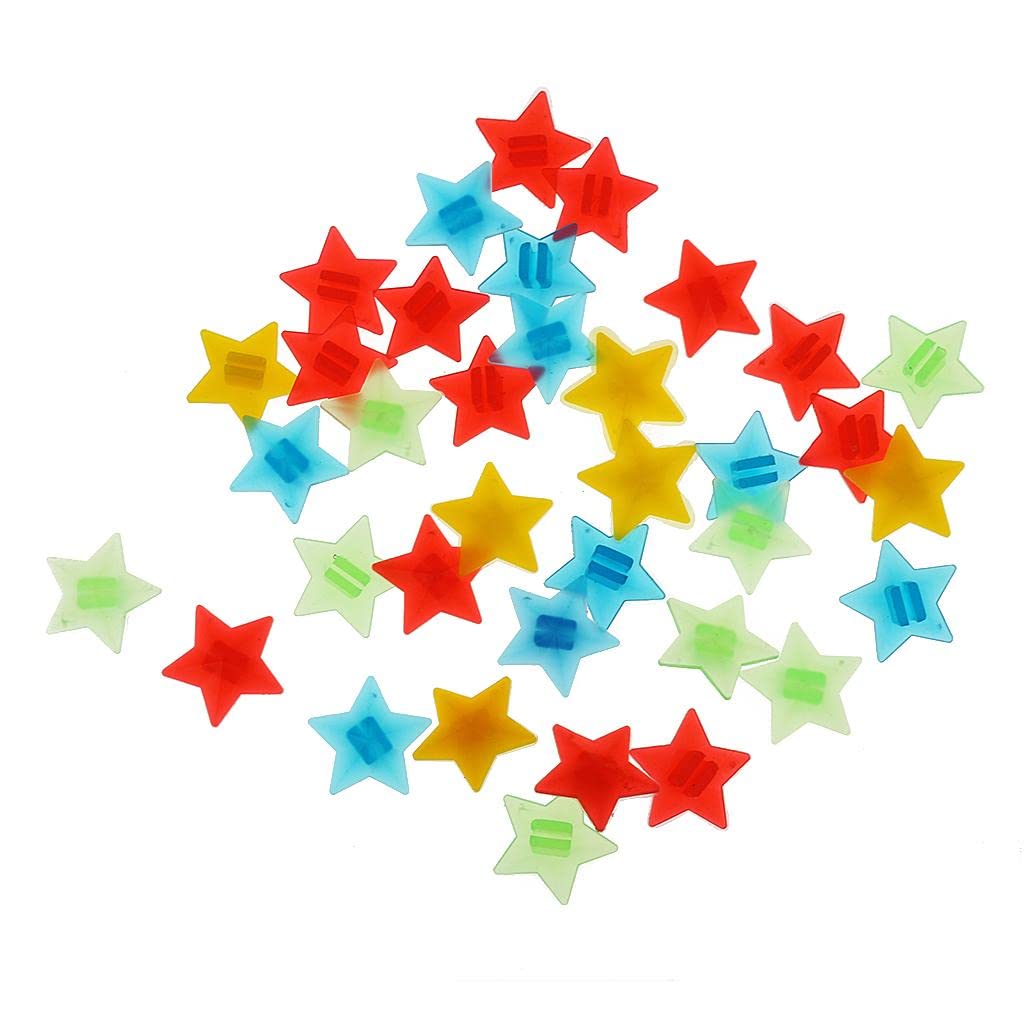 CALANDIS™ 12X 36Pcs PVC Colorful Bike Bicycle Cycling Wheel Spoke Stars Beads Decor | Other Bicycle Accessories | Bicycle Accessories | Cycling-image-40