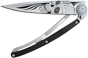 Deejo Ultra-Lightweight Folding Pocket Knife with Clip Belt