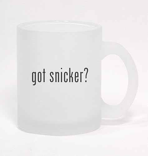 Miniatura 1 de got snicker - Taza de café de vidrio esmerilado de 10 onzas