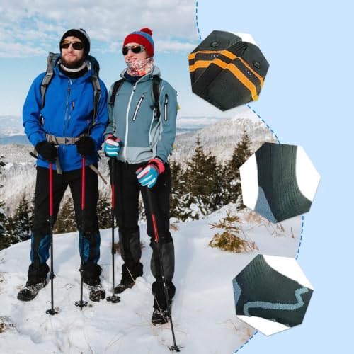 Calcetines calefactables para deportes de invierno con batería recargable 2