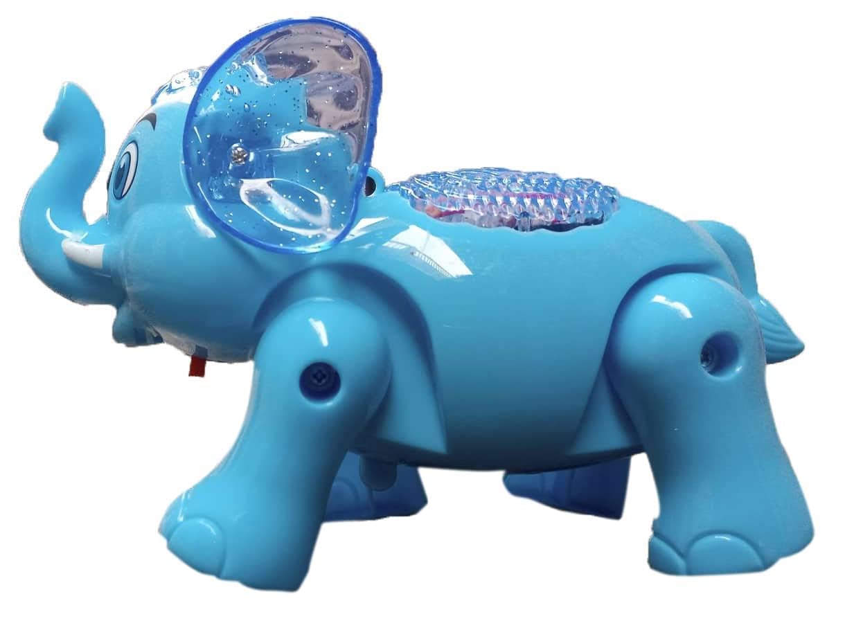 Clever Elephant Electric Toy for Kids, Boys and Girls with Songs, Lights and Walking. Battery Operated. (Blue) (B0DCP3FS4M) Amazon Price History, Amazon Price Tracker