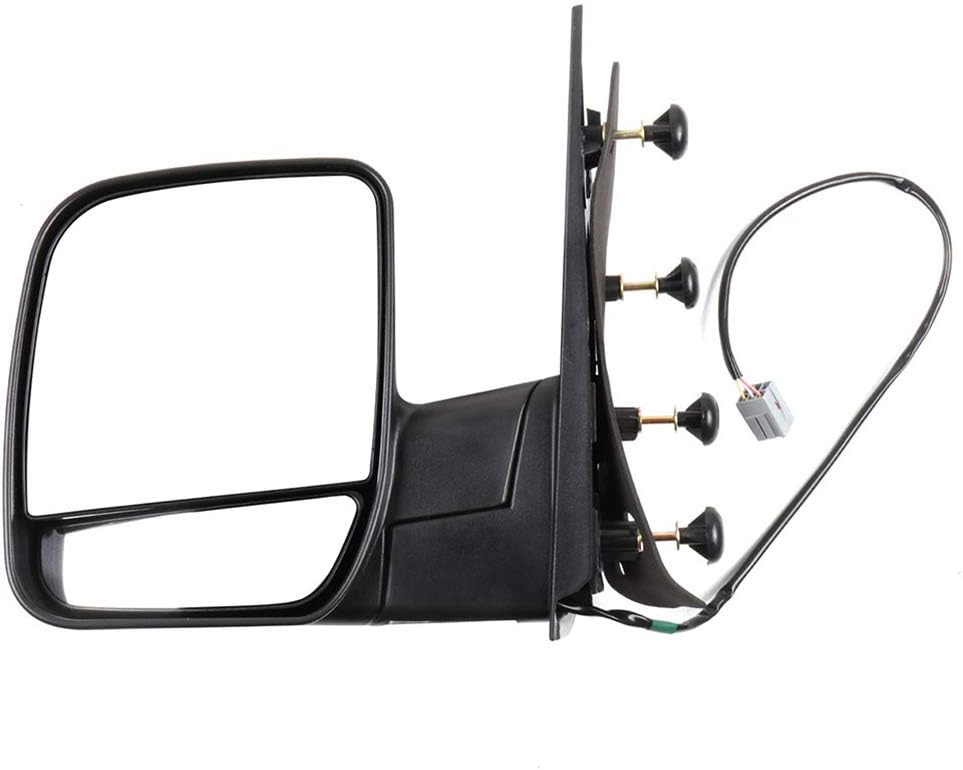 Driver and Passenger Side View Mirror Fits 2003-2006 For Ford For E-150 2003-2006 For Ford For E-250 2003-2006 For Ford E-350/450 Super Duty FO1320254 FO1321254