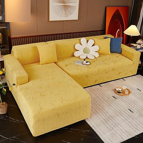 Fundas de sofa ajustables jacquard premium de tacto suave para un salon elegante 2