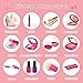 Pretend Makeup Kit for Toddlers Girls, Play Makeup Set for Kids 3-5, Unicorn Toy Purse with Fake Make up for Little Girls 4-6, Gifts for 3 4 5 6 7 8 Year Old