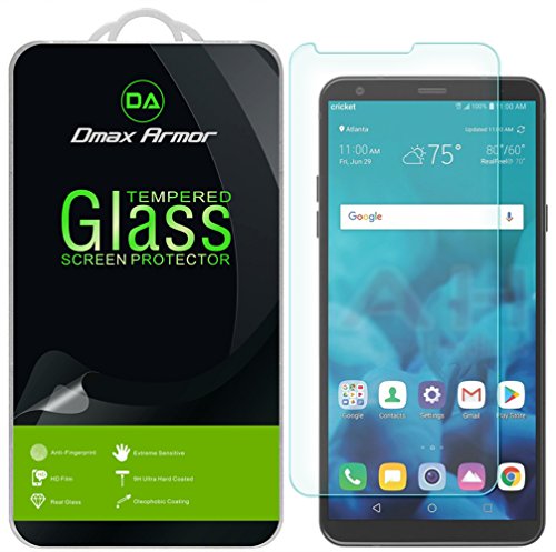 [2-Pack] Dmax Armor for LG Stylo 4 Tempered Glass Screen Protector
