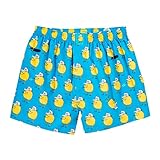 Lousy Livin Herren Wäsche / Bademode / Boxershorts Zitrone blau XL