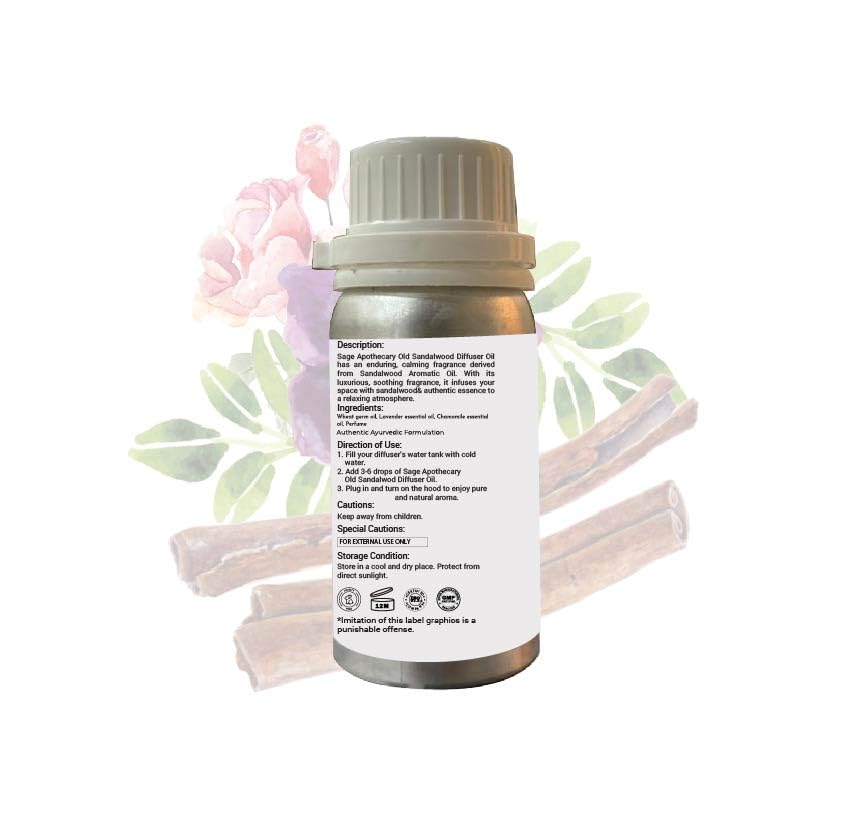 Image of Sage Apothecary Signature Diffuser Oil Natural Aromatherapy Oil for Sleep and Relaxation - 125 ml