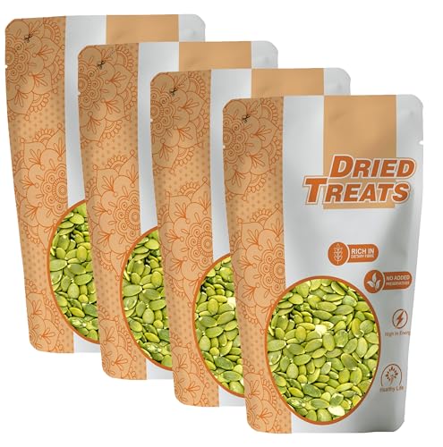 Image of Dried Treats Dried Fruits Nuts And Seeds (Pumpkin Seeds, 1000g (4x250g))
