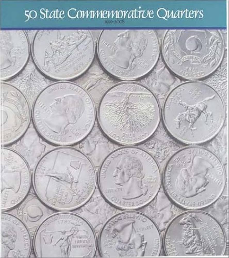50 State Commemorative Quarters Map Folder: Panavu