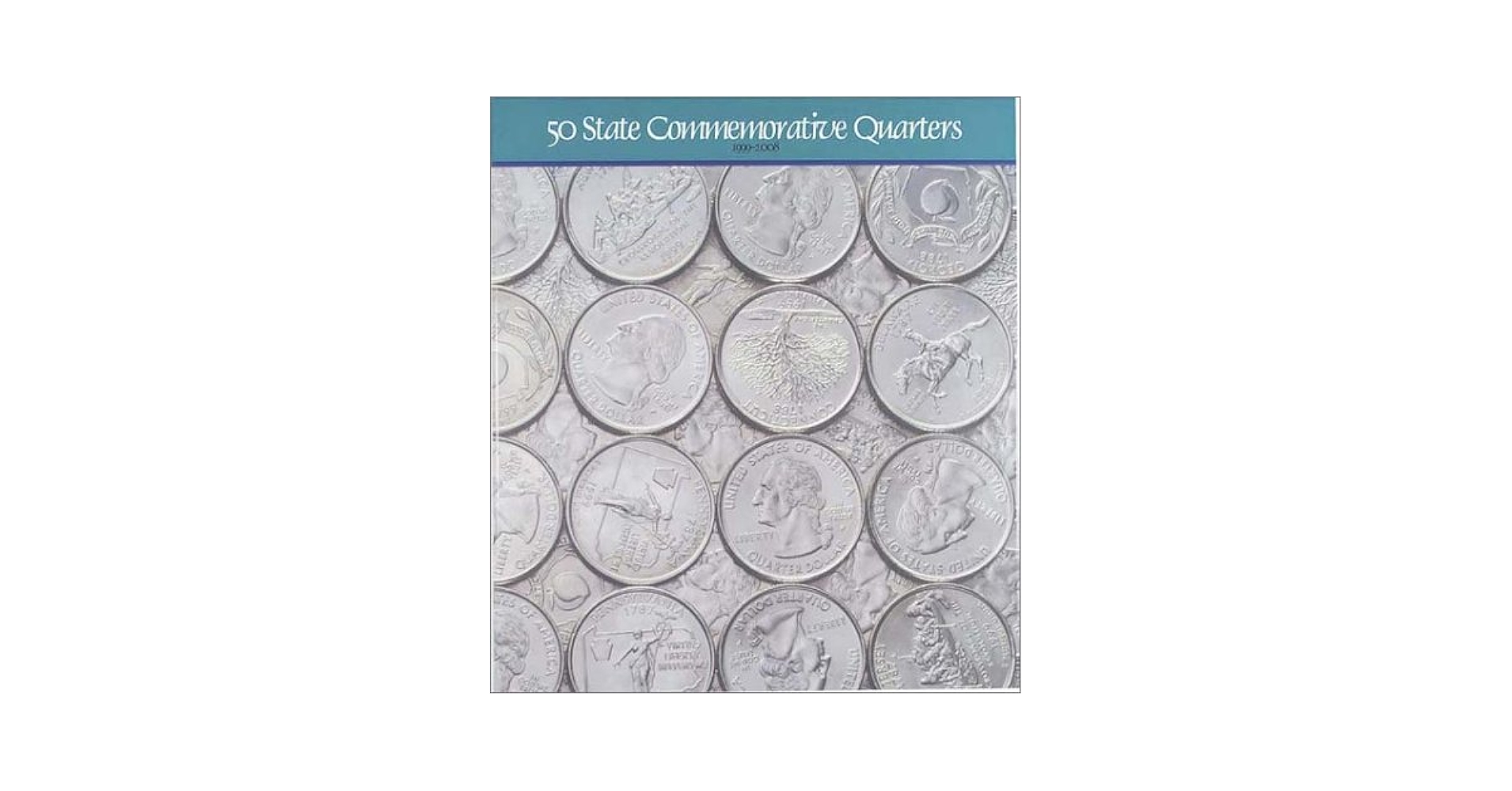 50 State Commemorative Quarters Map Folder: Panavu