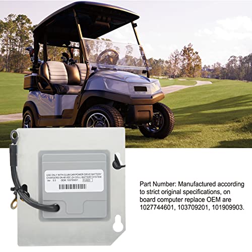 OBC On Board Computer with 6Pin Plug for Club Car Electric DS Regen II DS IQ 48 Volt 2009 Up, OEM: 1027744601, 103709201, 101909903 - Thumbnail 2