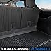 JOULARISE Cargo Mat Backrest Mats for 2021-2024 2025 2026 Chevrolet Chevy Suburban/GMC Yukon XL SUV Car Mat Accessories, All Weather TPE Trunk Cargo Liner(Cargo Mat+3rd Row Backrest Mat)