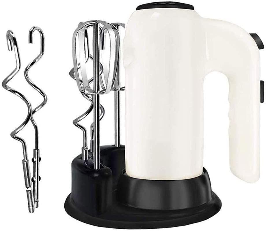DULASP Egg Beater - Electric Hand Mixer 5 Speed Hand Beater Kitchen Mixer Wider Beaters