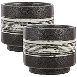 Service à thé multifonctionnel : grâce à sa capacité de rangement optimale et à ses bords arrondis, cette tasse est beaucoup plus facile à nettoyer