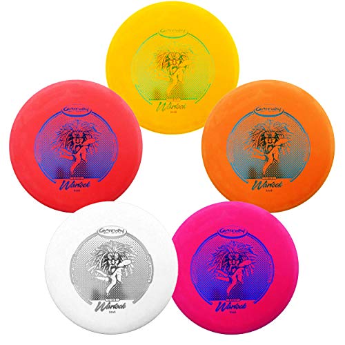 Gateway Warlock Disc Golf Putter Approach Disc - 5 Pack (SSSS (4S))