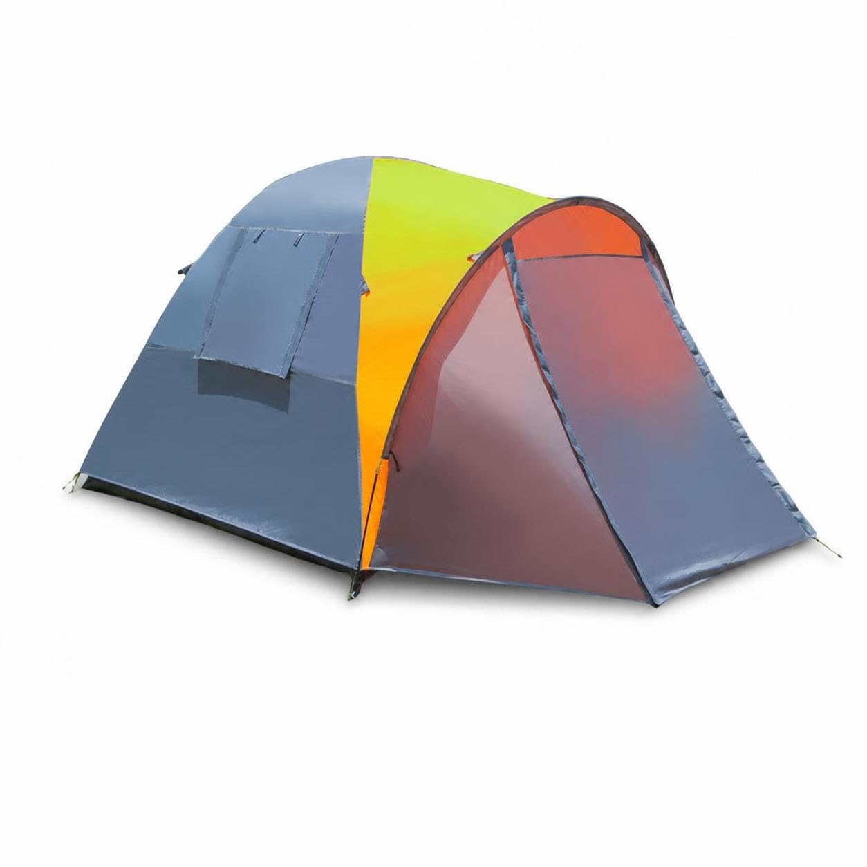 Camping Zelt 4 Personen wasserdicht, Up Zelt für 3 Personen, winddichtes Allwetter-Zelt
