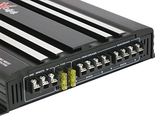 Excalibur X280.4 MOSFET 4-Channel Car Ampליפיער הינטערשטע קאַנעקשאַנז