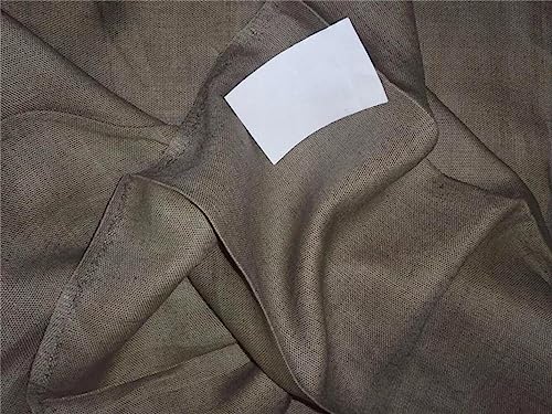 Schwerer Leinenstoff, Khaki-Farbe, 147,3 cm, Leinen