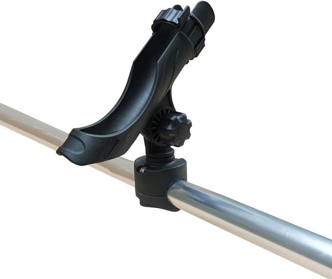 Brocraft Boat Clamp On Rod Holder / Boat Rail Rod Holder