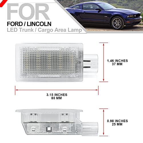 Lámpara LED para maletero de coche blanco xenón 6000K miniatura 7