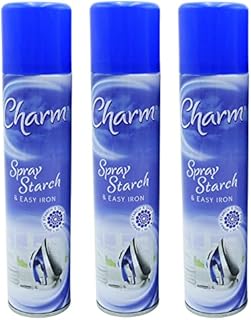 3 X 330ml Spray Starch and Easy Iron Smoother, Smarter Ironing